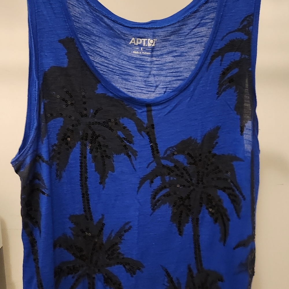 Apt 9 tropical shirt